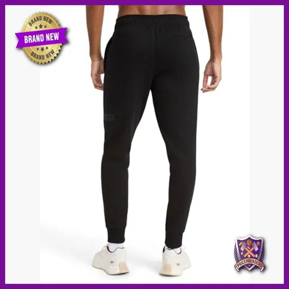 Men's Fleece Joggers, 30 Inseam, Midweight Cotton-Poly, Standard Fit